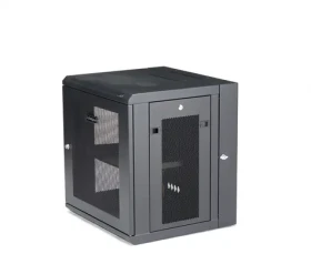 StarTech 12U nástenný rozvádzač čierna / Nástenný rozvádzač / 19" / hĺbka 550 mm / nosnosť 90 kg (RK12WALHM)