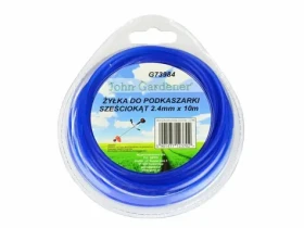 GEKO Struna do kosačky modrá 2.4mm 10m / hviezdicový profil / nylon (G73985)