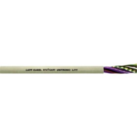 LAPP 28340/500 dátový kábel UNITRONIC® LiYY 40 x 0.25 mm² sivá 500 m; 28340/500