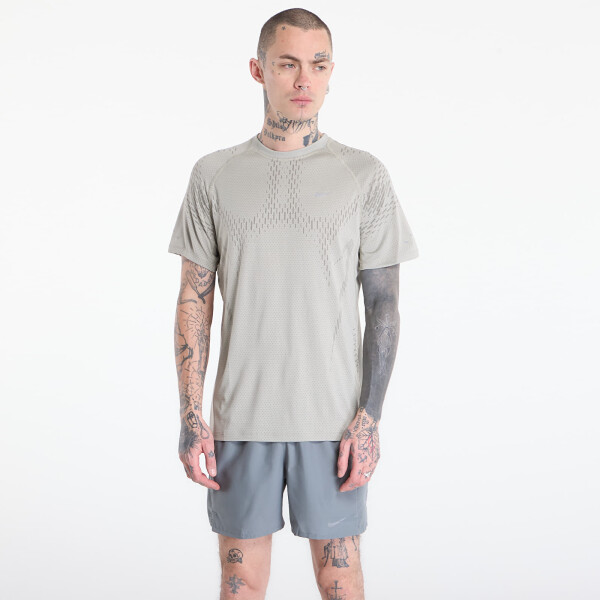 Tričko Nike Stride Plus Men's Dri-FIT ADV Short-Sleeve Running Top Spruce Fog/ Light Army/ Reflective Silv L