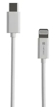 Prati kábel Lightning (M) - USB-C (M) biela / Nabíjací kábel / 2 m / MFi certifikácia (NKA-2151)