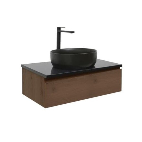 Kúpeľňová skrinka s umývadlom SAT B-Way 59x30x45 cm orech mat BWAY60NUTZUB BWAY60NUTZUB