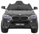 Mamido Elektrické autíčko BMW X6 lakované čierne