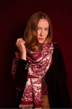 Art Of Polo 24351 Šál Deborah tmavě modrá Univerzální