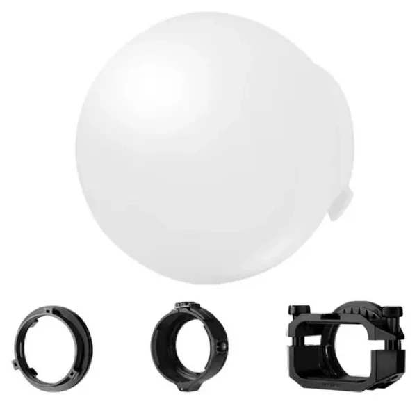Neewer CRS6 / Difuzér blesku / Skladací kopulovitý / Sada 3 adaptérov / 150x150x150 mm (CRS6)