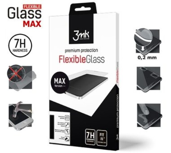 3mk FlexibleGlass Max Hybridné sklo pre Samsung Galaxy A50 (SM-A505) čierna (5903108073172)