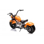 Mamido Detská elektrická motorka Chopper Warrior 36V oranžová