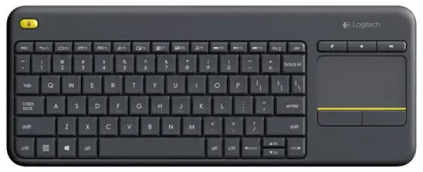 Logitech Wireless K400 PLUS / Bezdrôtová klávesnica / Touchpad / USB / Pán Nordic (920-007141)