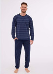 Cornette pyžamo 117/279 long/r loose 14 S-2XL tmavě modrá L