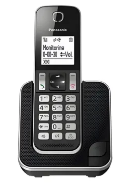 Panasonic KX-TGD310 čierna / Bezdrôtový telefón (KX-TGD 310 PDB BLACK)