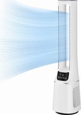 Midea Midea | Bladeless Fan with Air purifier | MFP-120 | Stand fan | White | Diameter 15 cm | Number of speeds 10 | Oscillation | Yes | Timer