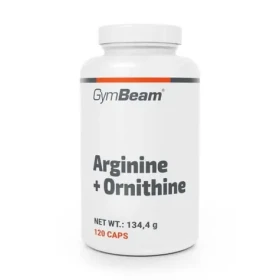 Arginín + Ornitín - GymBeam (120 kaps.) (118654-1-120caps)