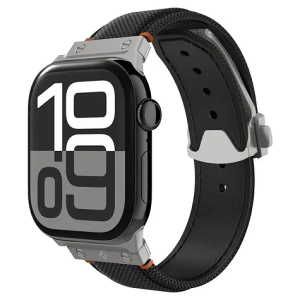 Spigen Classic Fit Band remienok pre Apple Watch 49mm/46mm/45mm/44mm čierna (AMP09304)