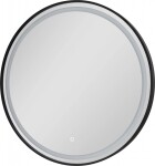 HOPA - Zrkadlo s LED osvetlením TANNA BLACK OLNZTAN70B