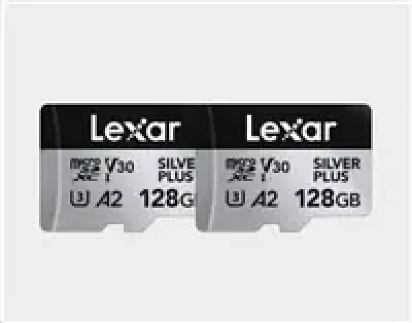 Lexar Professional SILVER PLUS microSDXC 128GB 2 ks / čítanie: 205MBps / zápis: 150MBps / UHS-I / V30 (LMSSIPL128G-B2ANG)