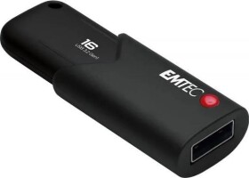 Emtec Emtec B120 Click Secure pamięć USB 16 GB USB Typu-A 3.2 Gen 2 (3.1 Gen 2) Čierny