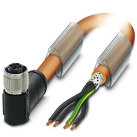 Sensor/Actuator cable SAC-4P-FRS/ 5,0-PUR PE SH SCO 1424102 Phoenix Contact; 1424102
