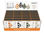 Aligator Sada 20 ks magnetických LED svietidiel / Sada LED svietidiel / MagSafe / 6 režimov svietenia / USB-C
