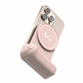 ShiftCam SnapGrip Rýchloupínací grip na smartphony ružová / MagSafe / 3200mAh / Bluetooth spúšť (0655729667609)