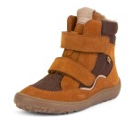 Detská zimná barefoot obuv TEX WINTER Cognac, Froddo, G3160233-1, hnedá - 24