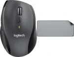 Logitech M705 Marathon + Studio Series stredne šedá / Sada bezdrôtová myš + podložka