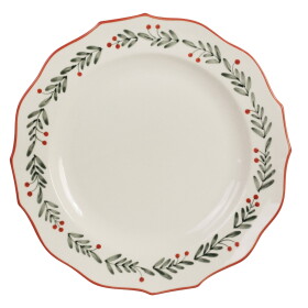 Strömshaga Keramický tanier Esther Lingonberry Ø 28,5 cm