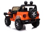 Mamido Elektrické autíčko Jeep Wrangler Rubicon 4x4 oranžové