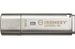 Kingston IronKey Locker+ 50 32GB strieborná / Flash Disk / USB 3.2 Gen 1 - (USB-A 3.0) (IKLP50/32GB)