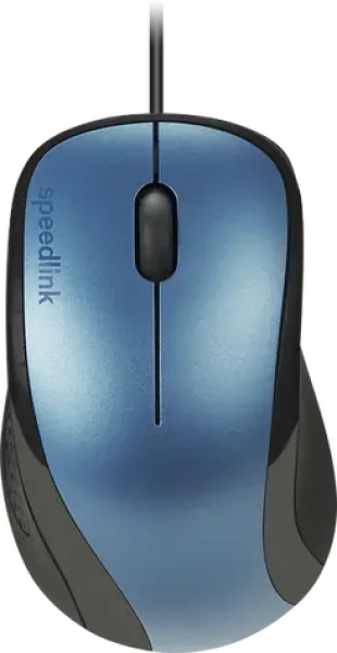 KAPPA Mouse - USB modrá / drôtová myš / optická / 1000 DPI / 3 talčítka / USB / 1.4m (SL-610011-BE)