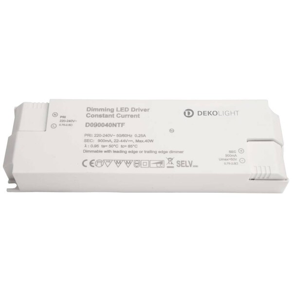 Deko Light BASIC LED driver konštantné napätie 40 W 22 - 44 V; 862264