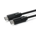 MicroConnect kábel USB3.2 C (M) - USB3.2 C (M) Gen2x2 1m čierna / 20000Mbit/s (USB3.2CC1)