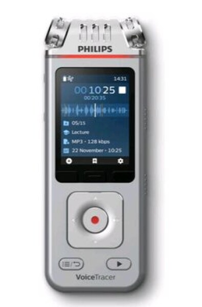 Philips DVT 4110 / diktafón / 8GB / až 36 hodín záznamu / USB / 3.5 mm jack (DVT4110)