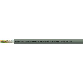 HELU 19131 vedenie ťažnej reťaze S-PAAR-TRONIC-C-PUR 8 x 0.75 mm² sivá 100 m; 19131
