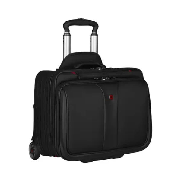 Wenger Patriot dvojitá business taška s kolieskami na notebook 17" čierna (600662)