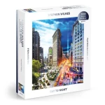 Galison Puzzle Flatiron Day to Night Stephen Wilkes