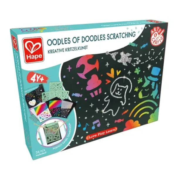 Hape Vyškrabávacie obrázky