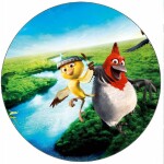 Jedlý papier Rio 2 – Vtáky, 19,5 cm - Pictu Hap