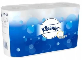 Kleenex Toaletný papier biely / Toaletný papier / 2vrstvový / 600 útržkov (8441)