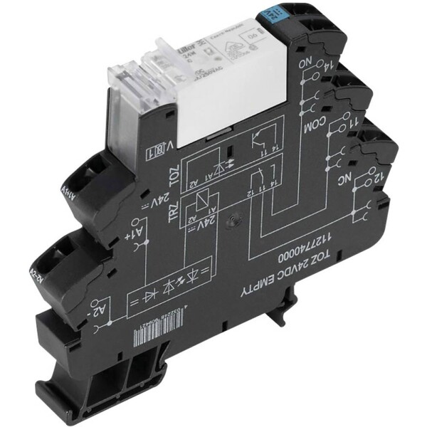 Weidmüller TRZ 24VDC 1NO HCP reléový modul, 24 V/DC, 16 A, 1 spínací, 10 ks; 1479970000