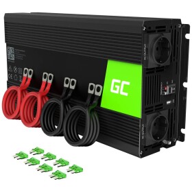 Green Cell menič napätia DC / AC INV15 3000 W 12 V - 230 V; GC-INV15