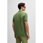 Pánska polokošeľa BOSS Pallas Open Green regular fit zelená (50468301-381) S