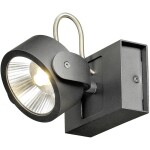 SLV 1000127 LED stropné svietidlo 17 W čierna; 1000127
