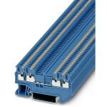 Feed-through terminal block PT 1,5/S-QUATTRO BU 3208208 Phoenix Contact; 3208208