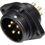 Weipu SP2113 / P 5 guľatý faston, 1 ks; SP2113 / P 5