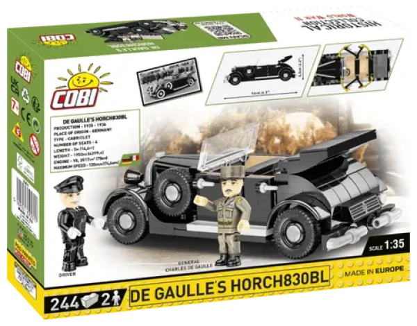 Cobi 2261 Klocki De Gaulles Horch830BL