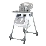 Bomimi LARA jedálenské stoličky MEDVEĎ grey xy (BO1806GRY040)