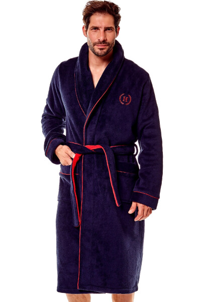 Pánsky župan 36375 Got - Henderson XL tm.modro-červená