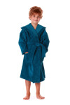 Detský župan Tampa s kapucňou 9149 petrol - Vestis dětské č.152
