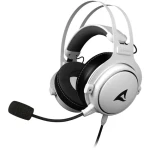 Sharkoon Skiller SGH50 biela / herné slúchadlá s mikrofónom / drôtové / 3.5 jack (4044951040148)