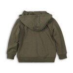 Chlapčenská mikina, Minoti, KB FLEECE HOODY 9, khaki - 152/158 | 12/13let